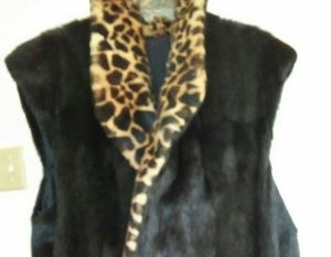 Mink fur vest